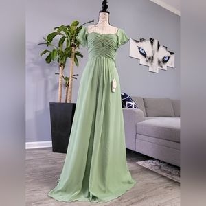 Prom,Wedding,Party Green Dress